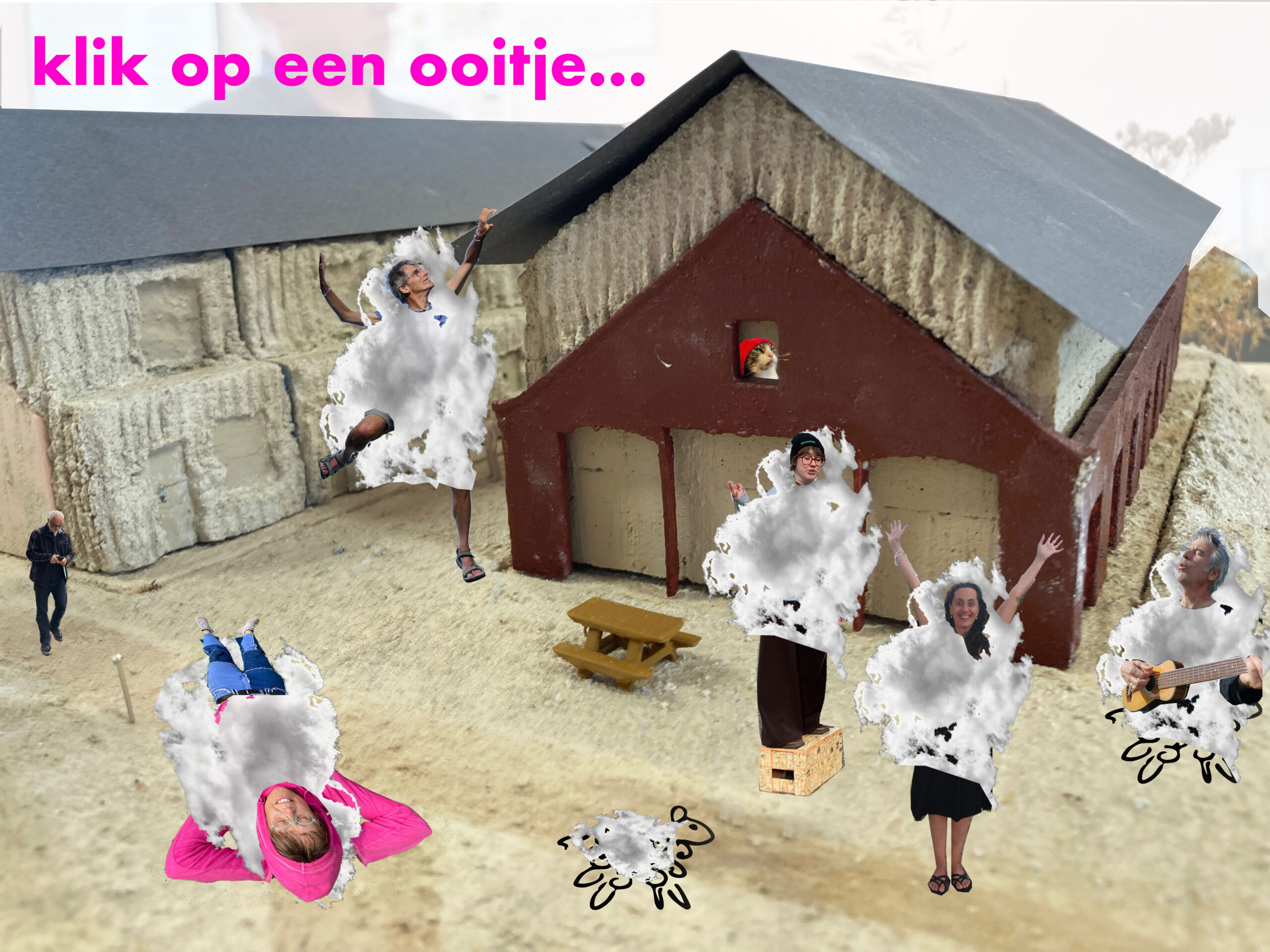 Klik op een ooitje